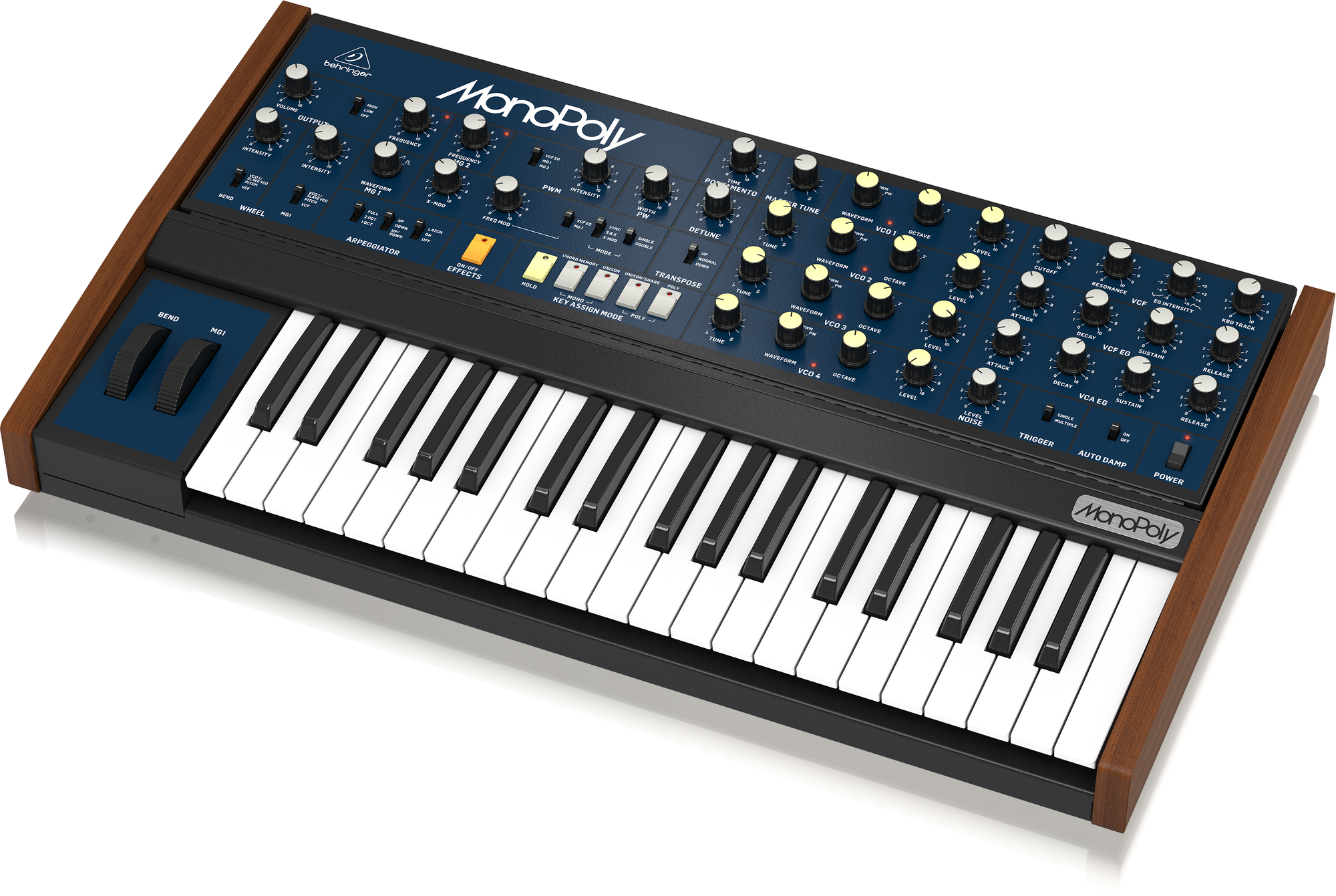Behringer Monopoly 4-Voice Analog Synthesizer | BEHRINGER , Zoso Music