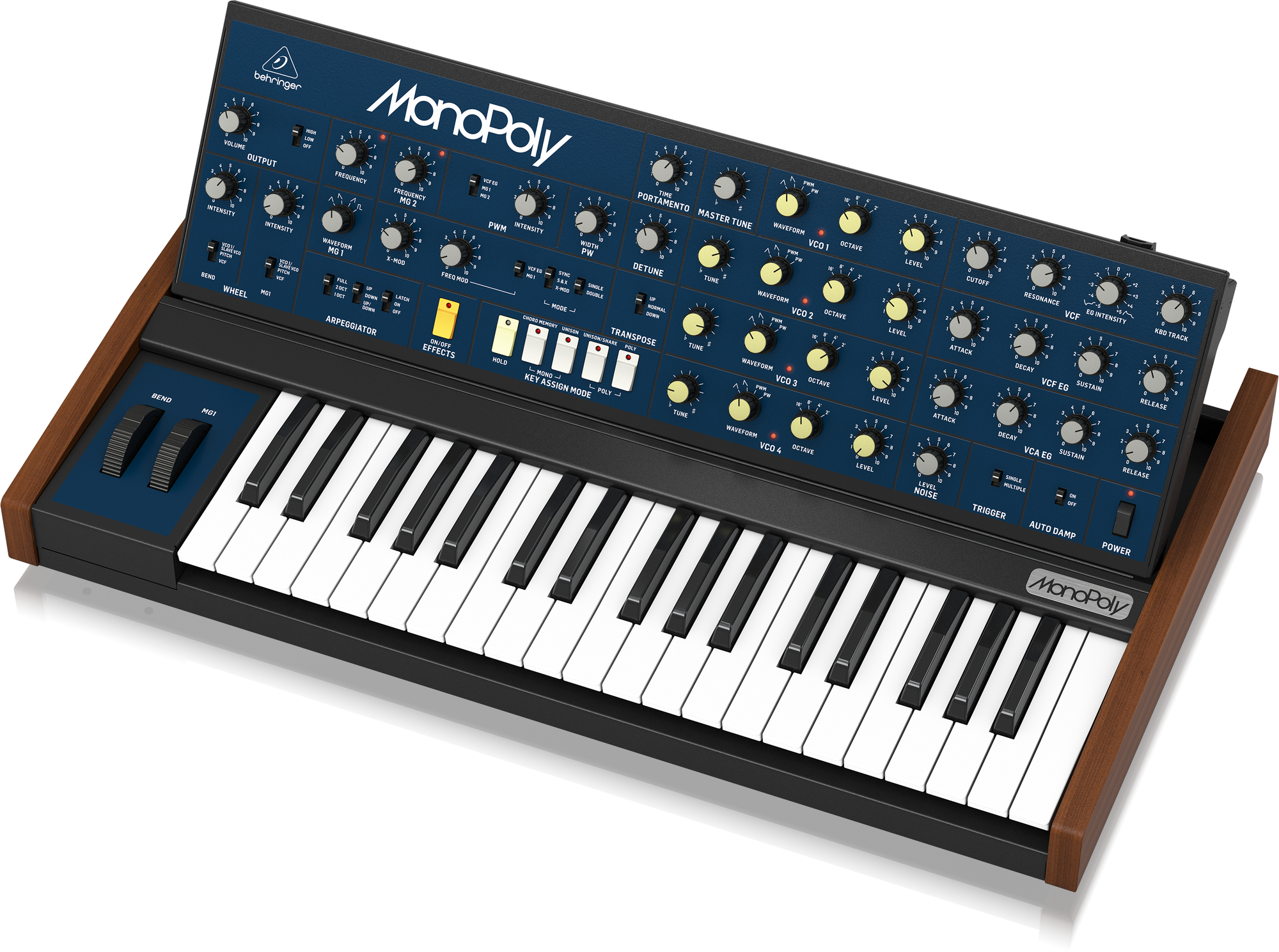 Behringer Monopoly 4-Voice Analog Synthesizer | BEHRINGER , Zoso Music