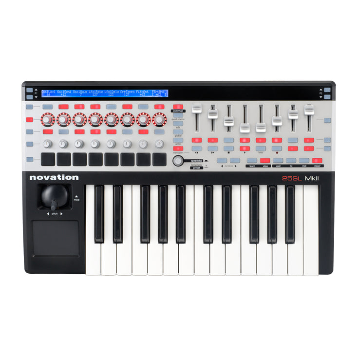 Novation 25 Remote SL Mk II 25-key USB MIDI Controller |  NOVATION |  USB-MIDI CONTROLLER |  Zoso Music