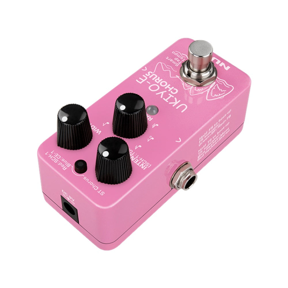 Nux NCH-4 Mini Core Series Ukiyo-e Chorus Pedal |  NUX |  EFFECTS |  Zoso Music