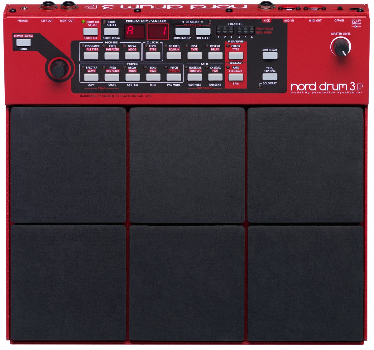 NORD ELECTRO DRUM 3P - MODELING PERCUSSION SYNTHESIZER MULTI-PAD, NORD, DIGITAL PIANO, nord-digital-piano-n10-10720, ZOSO MUSIC SDN BHD