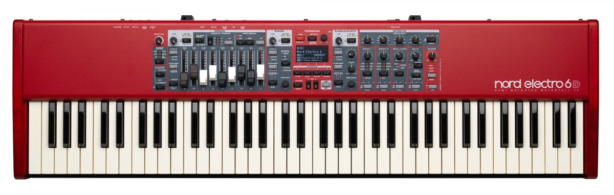 NORD ELECTRO 6D 73 SEMI WEIGHTED WATERFALL STAGE PIANO AND SYNTH, NORD, DIGITAL PIANO, nord-digital-piano-n10-10861, ZOSO MUSIC SDN BHD
