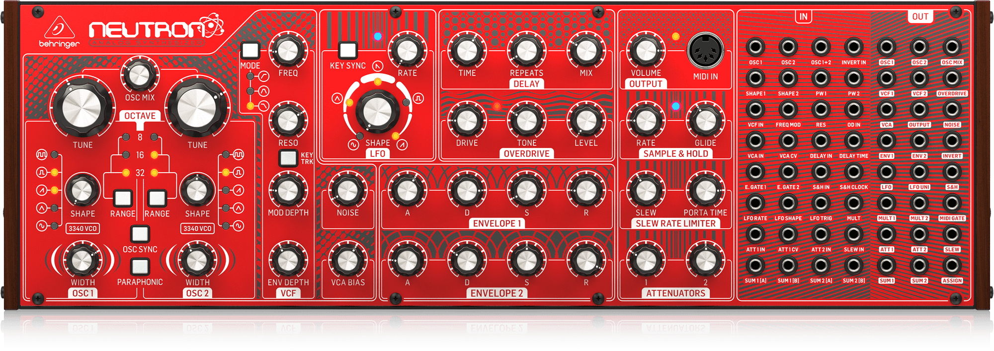 Behringer NEUTRON Semi-Modular Analog Synthesizer | BEHRINGER , Zoso Music