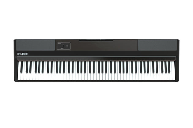 The ONE Nex Smart Digital Piano With 88 Hammer Keys W/ Tri-Pedal Wood Stand-Black Color