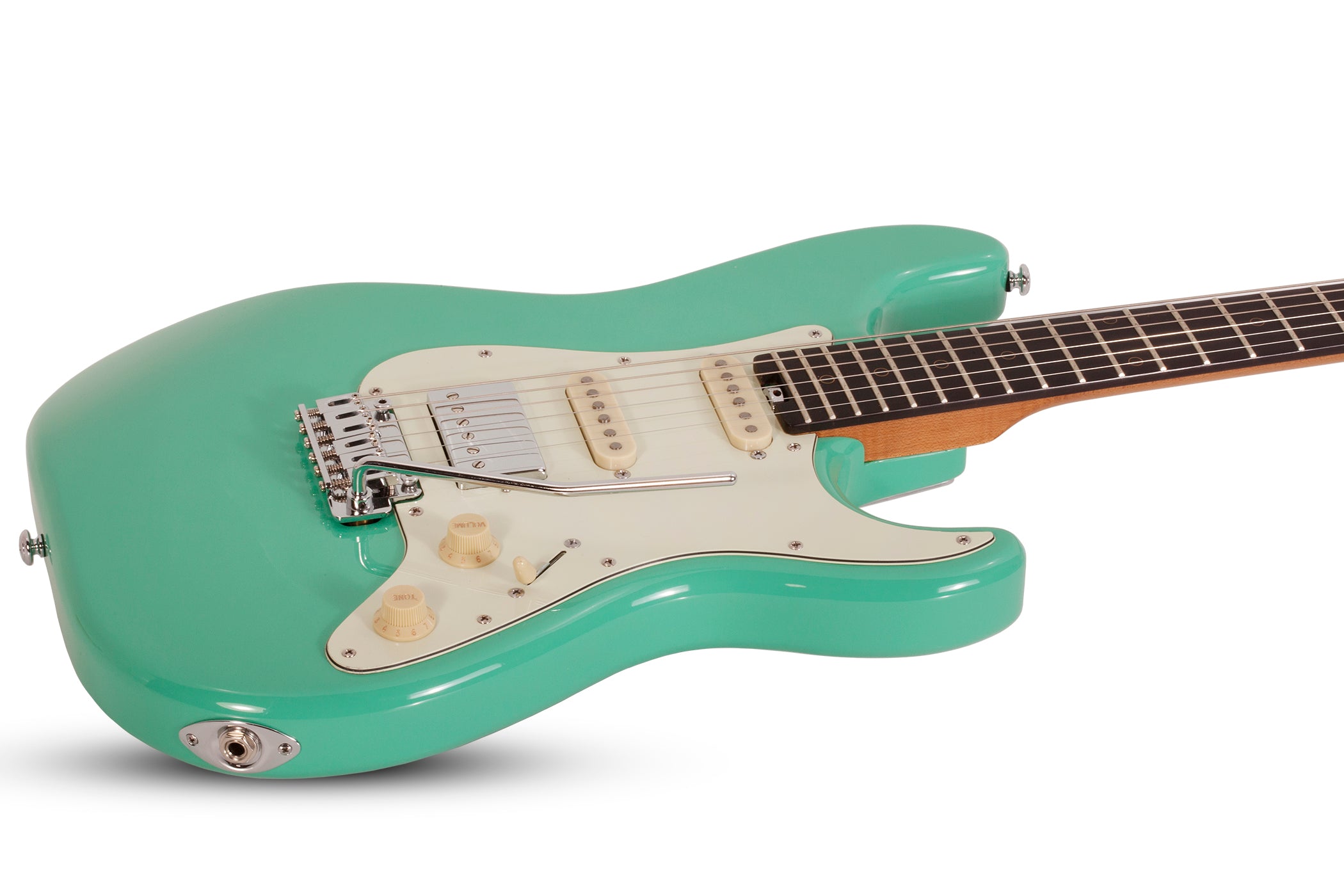 SCHECTER NICK JOHNSTON TRADITIONAL HSS ATOMIC GREEN ELECTRIC GUITAR (1540) MADE IN INDONESIA, SCHECTER, ELECTRIC GUITAR, schecter-electric-guitar-nickjtrad-hss-ag, ZOSO MUSIC SDN BHD