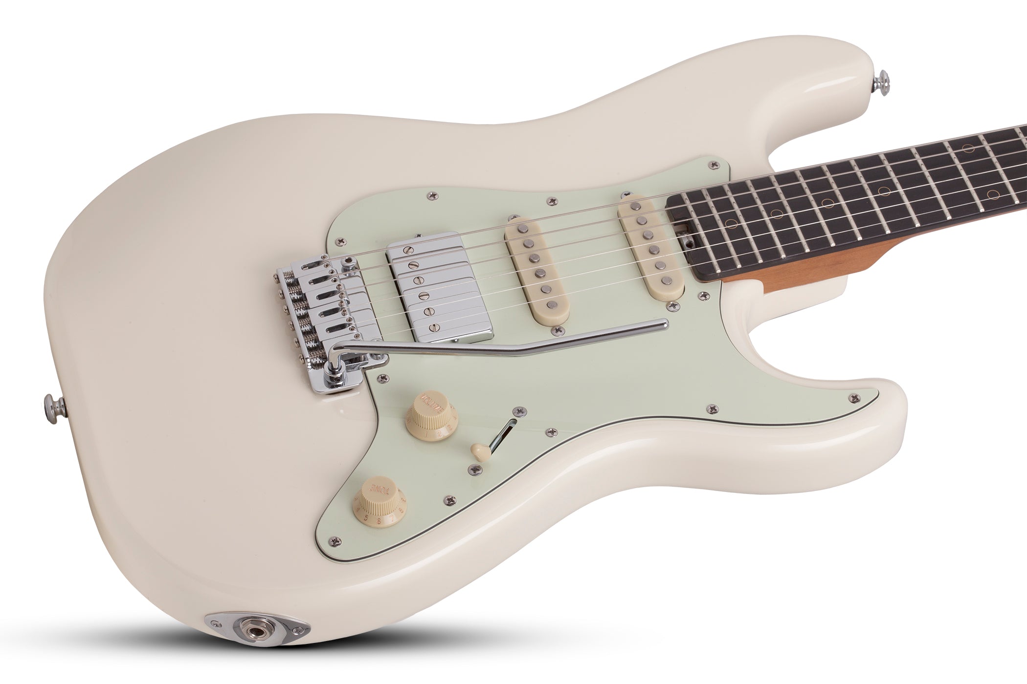 SCHECTER NICK JOHNSTON TRADITIONAL HSS ATOMIC SNOW ELECTRIC GUITAR (1541) MADE IN INDONESIA, SCHECTER, ELECTRIC GUITAR, schecter-electric-guitar-nickjtrad-hss-asnw, ZOSO MUSIC SDN BHD