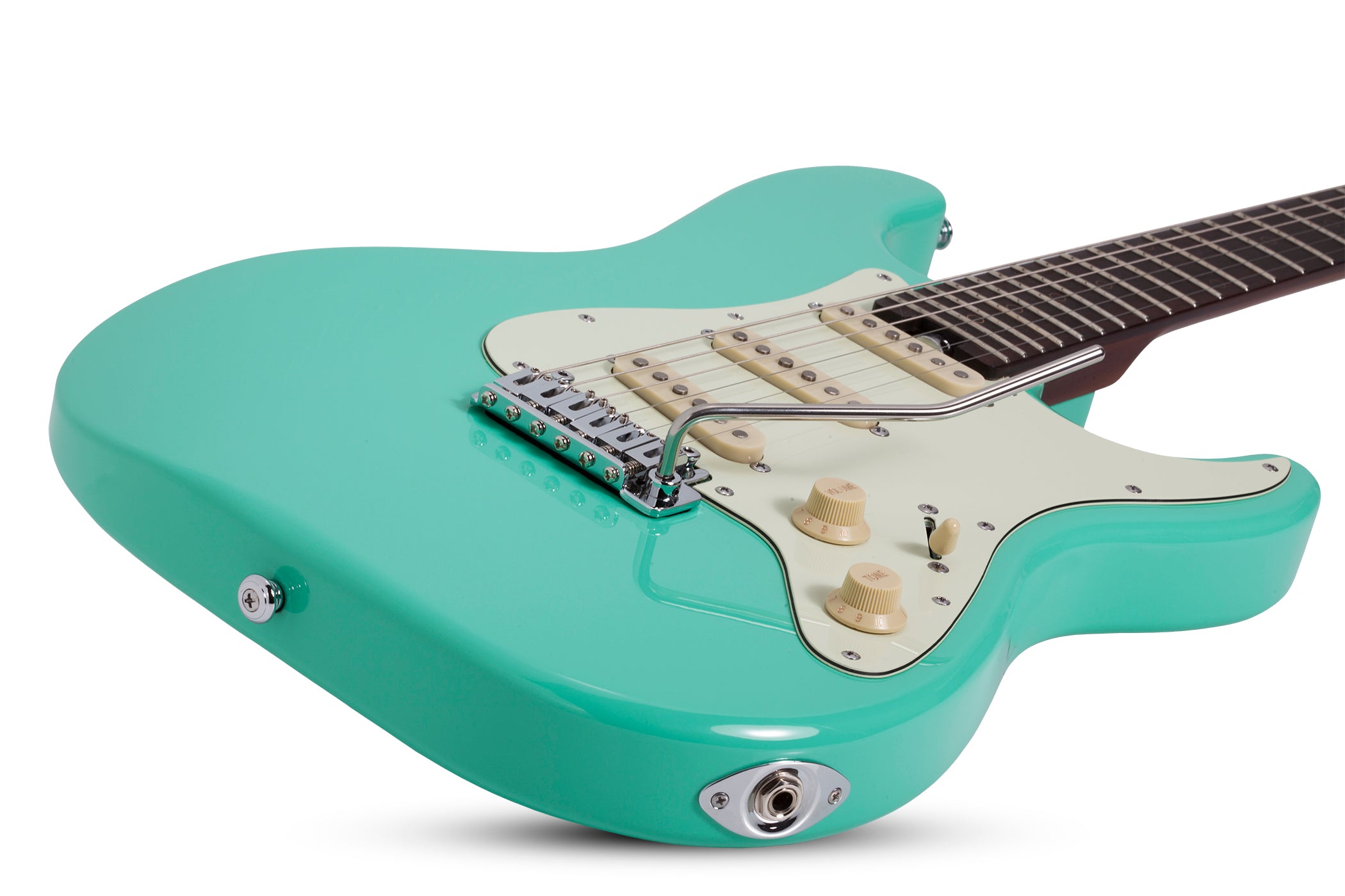 SCHECTER ELECTRIC GUITAR NICK JOHNSTON TRADITIONAL ATOMIC GREEN (289), SCHECTER, ELECTRIC GUITAR, schecter-electric-guitar-nickjtra-ag, ZOSO MUSIC SDN BHD