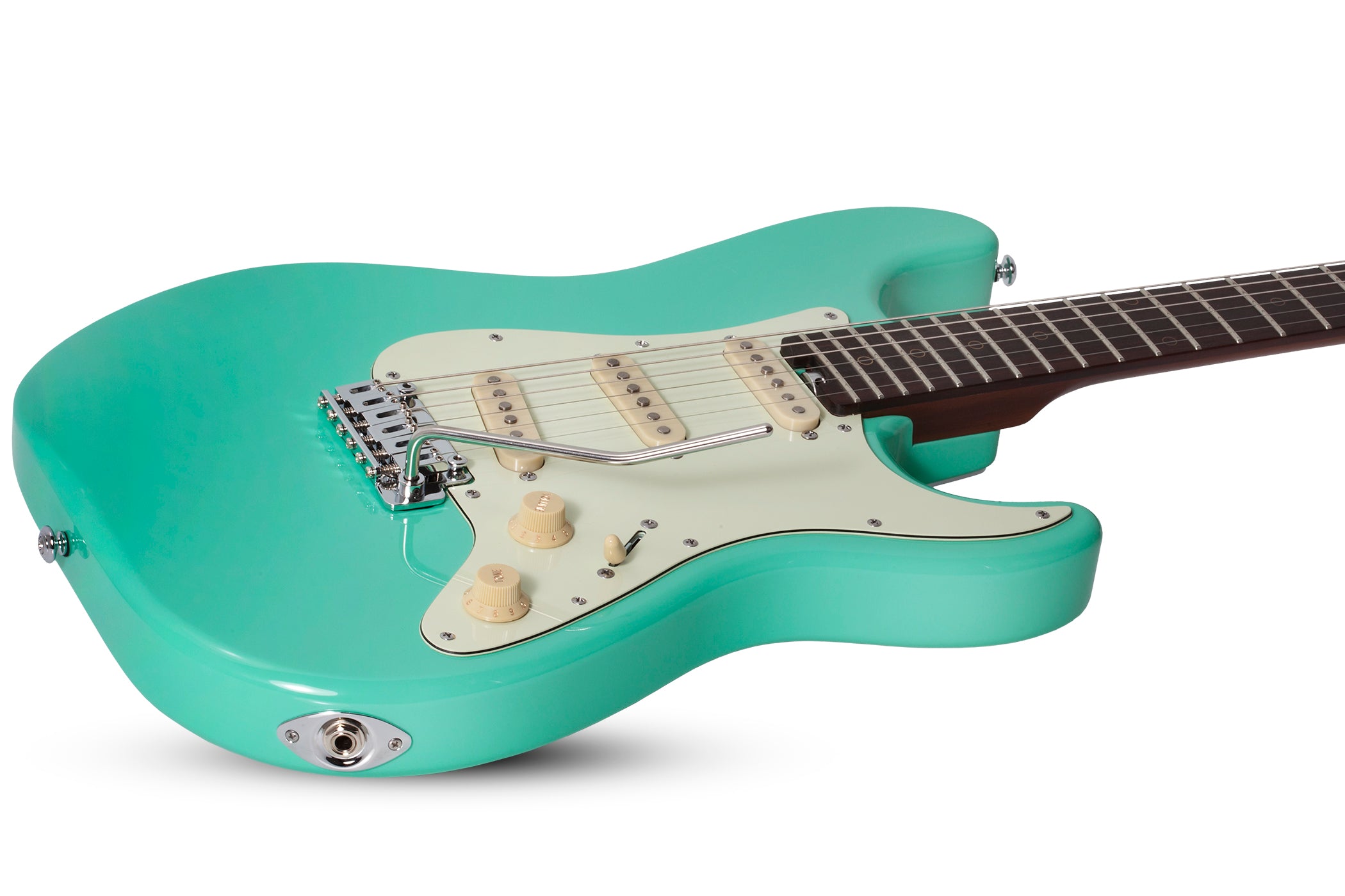 SCHECTER ELECTRIC GUITAR NICK JOHNSTON TRADITIONAL ATOMIC GREEN (289), SCHECTER, ELECTRIC GUITAR, schecter-electric-guitar-nickjtra-ag, ZOSO MUSIC SDN BHD
