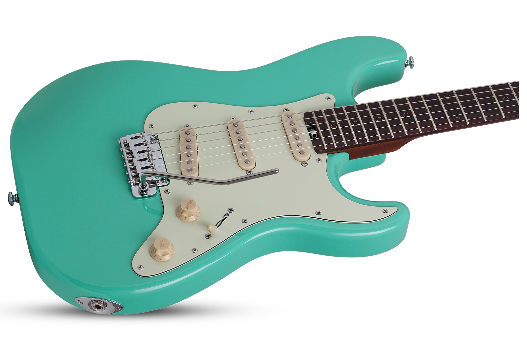 SCHECTER ELECTRIC GUITAR NICK JOHNSTON TRADITIONAL ATOMIC GREEN (289), SCHECTER, ELECTRIC GUITAR, schecter-electric-guitar-nickjtra-ag, ZOSO MUSIC SDN BHD