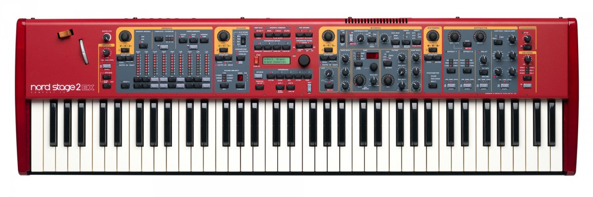 NORD STAGE 2 EX COMPACT SEMI WEIGHTED WATERFALL STAGE PIANO, NORD, DIGITAL PIANO, nord-digital-piano-n10-10761, ZOSO MUSIC SDN BHD