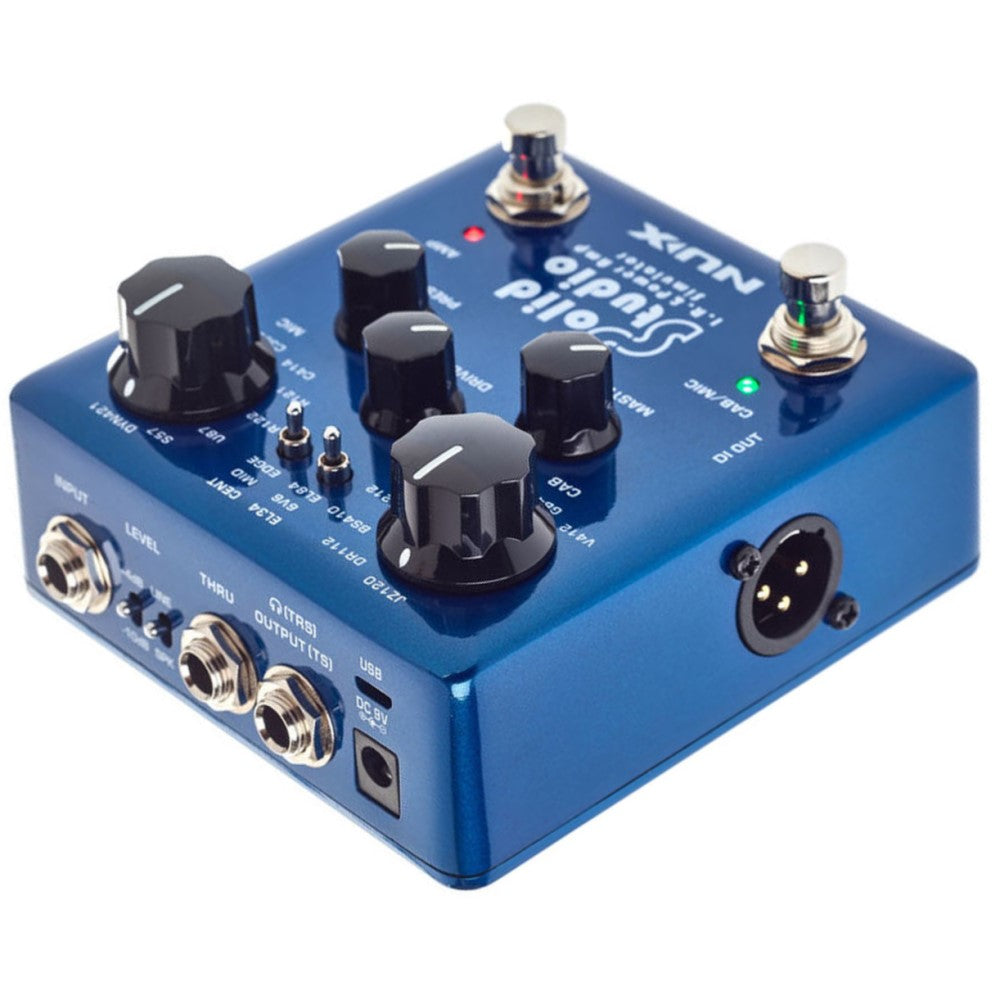Nux NSS-5 Solid Studio IR And Power Guitar Amp Amplifier Simulator Effect Pedal Footswitch |  NUX |  EFFECTS |  Zoso Music