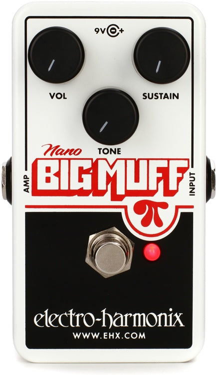 Electro-Harmomix Nano Big Muff Pi Guitar Effects Pedal | ELECTRO-HARMONIX , Zoso Music