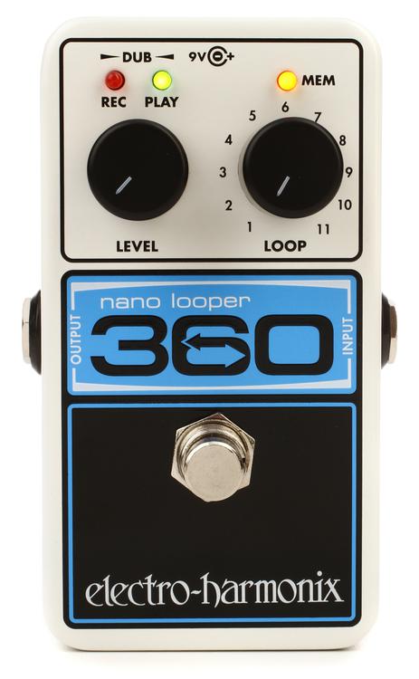 Electro-Harmonix 360 Nano Looper Guitar Effects Pedal | ELECTRO-HARMONIX , Zoso Music