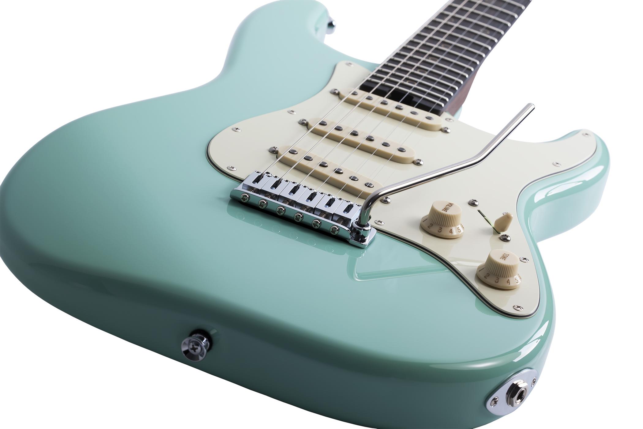 SCHECTER USA SIGNATURE NICK JOHNSTON TRADITIONAL - ATOMIC GREEN (7050) MADE IN USA
