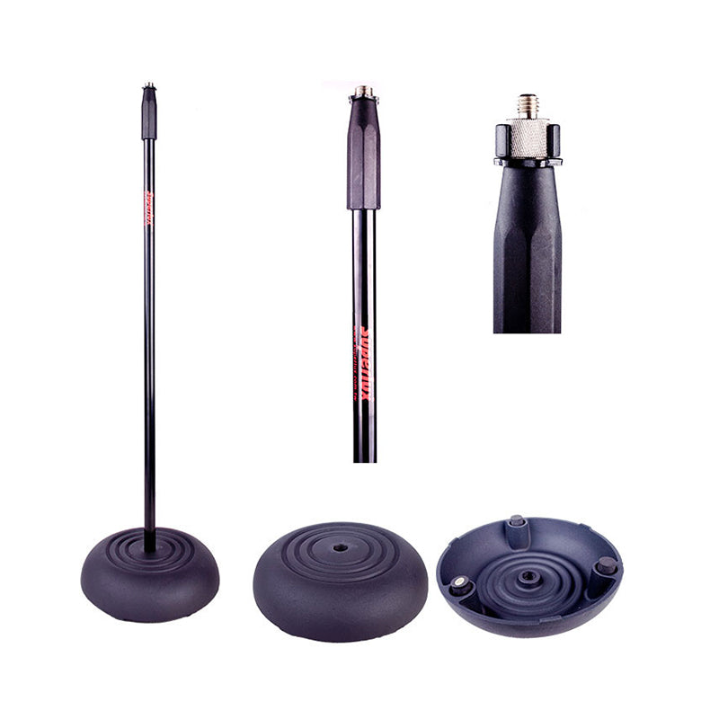 Superlux MS110 Straight Round Based Microphone Stand 89-158cm |  SUPERLUX |   |  Zoso Music