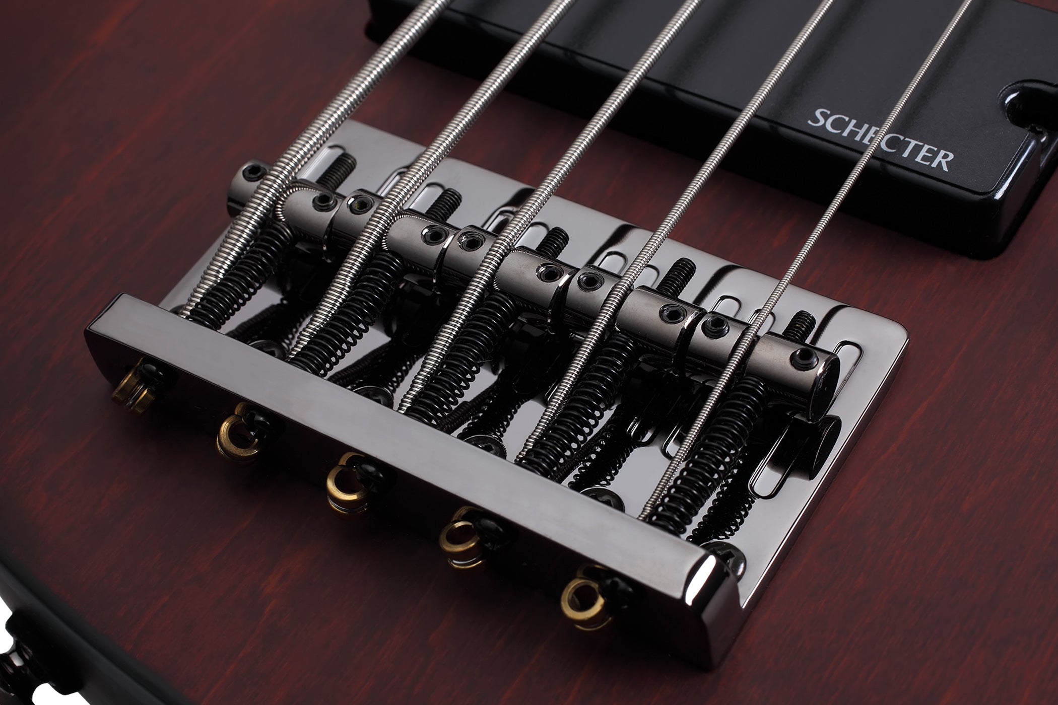 SCHECTER OMEN-5 STRING BASS GUITAR WALNUT SATIN (2094) MADE IN INDONESIA, SCHECTER, BASS GUITAR, schecter-bass-guitar-omen5-ws, ZOSO MUSIC SDN BHD