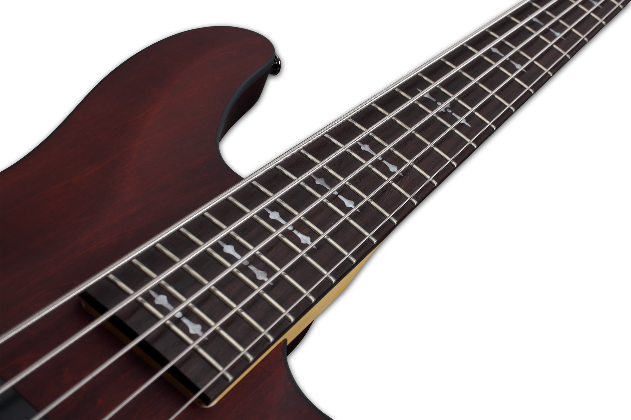 SCHECTER OMEN-5 STRING BASS GUITAR WALNUT SATIN (2094) MADE IN INDONESIA, SCHECTER, BASS GUITAR, schecter-bass-guitar-omen5-ws, ZOSO MUSIC SDN BHD