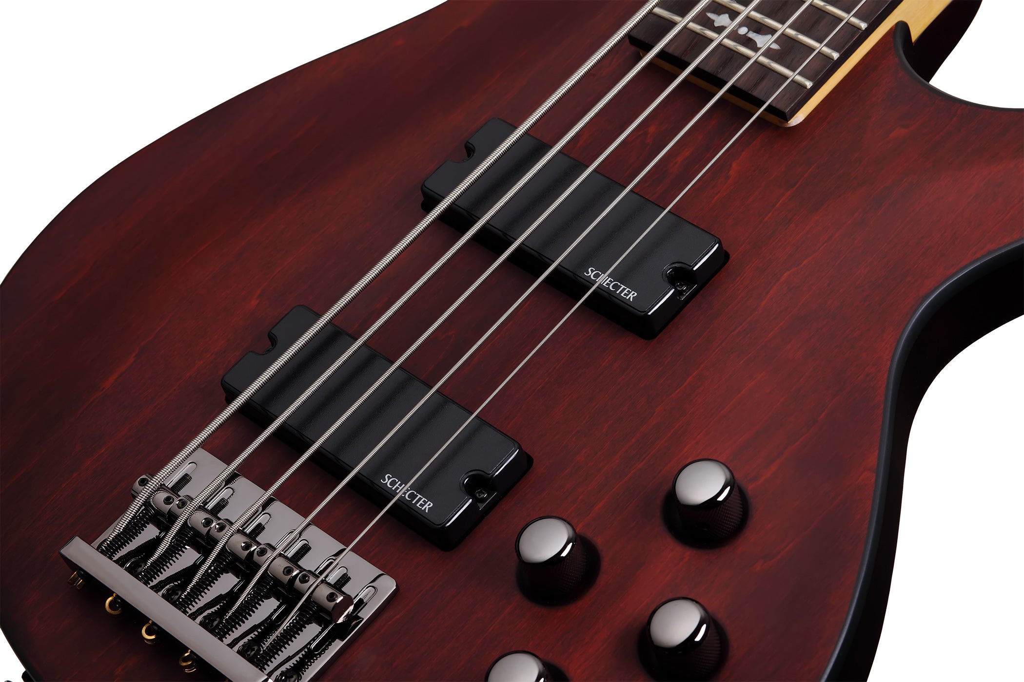 SCHECTER OMEN-5 STRING BASS GUITAR WALNUT SATIN (2094) MADE IN INDONESIA, SCHECTER, BASS GUITAR, schecter-bass-guitar-omen5-ws, ZOSO MUSIC SDN BHD