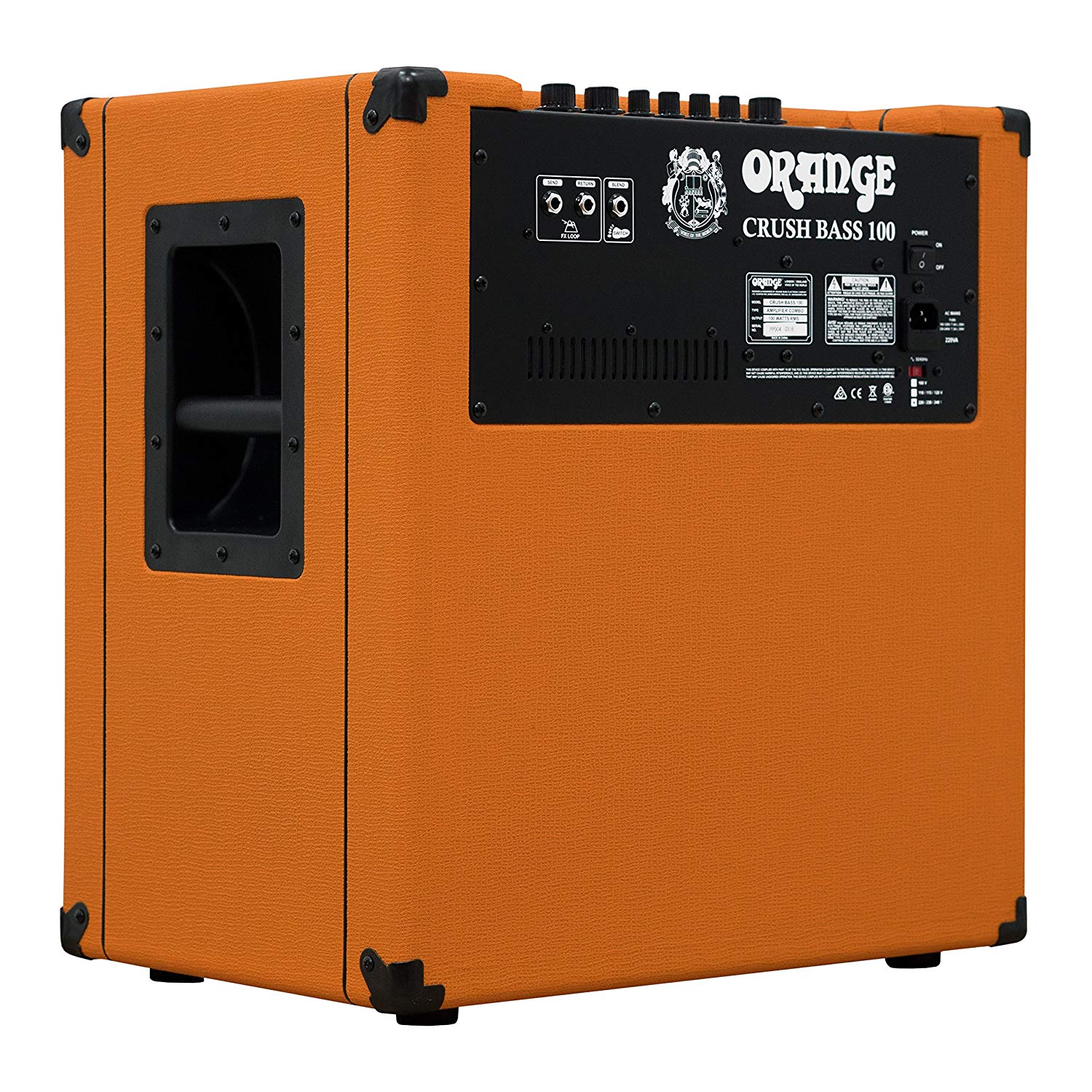 ORANGE CRUSH BASS 100 1X15 INCH 100-WATTS BASS COMBO, ORANGE, BASS AMPLIFIER, orange-crush-bass-100-1x15-inch-100-watts-bass-combo, ZOSO MUSIC SDN BHD