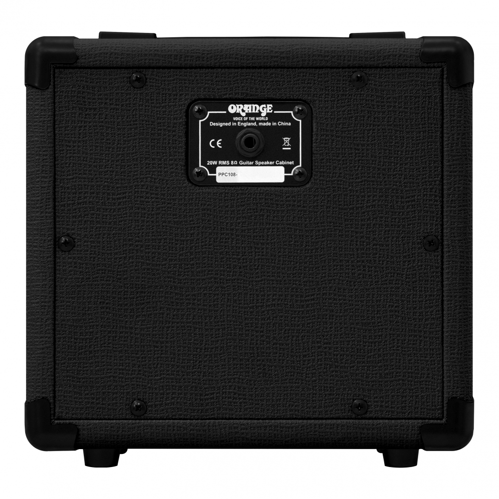 ORANGE PPC108 20-WATTS MICRO TERROR CABINET, BLACK, ORANGE, CABINET, orange-ppc108-micro-terror-cabinet-black, ZOSO MUSIC SDN BHD