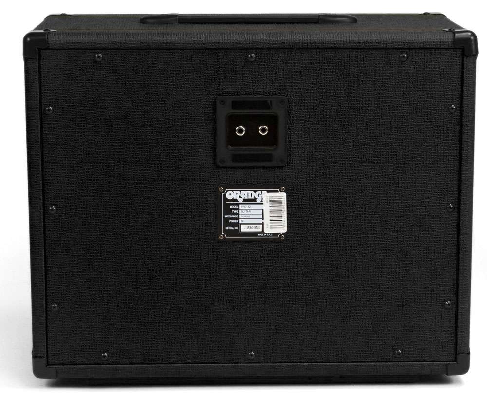 ORANGE PPC112 60-WATTS 1X12 GUITAR SPEAKER CABINET, BLACK, ORANGE, CABINET, orange-ppc112-60-watt-1x12-guitar-speaker-cabinet-black, ZOSO MUSIC SDN BHD