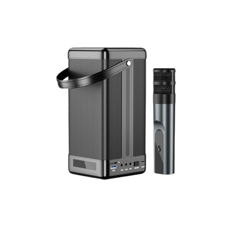 HAYO S12 BLUETOOTH KARAOKE SPEAKER W/2 HANDHELD MICROPHONE |  OHAYO |  BLUETOOTH KARAOKE SPEAKER |  Zoso Music
