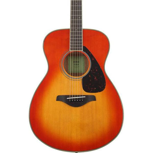 Yamaha FS820 Concert Acoustic Guitar w/FREE Gator Transit Series Acoustic Guitar Bag - Autumn Burst (FS-820) 