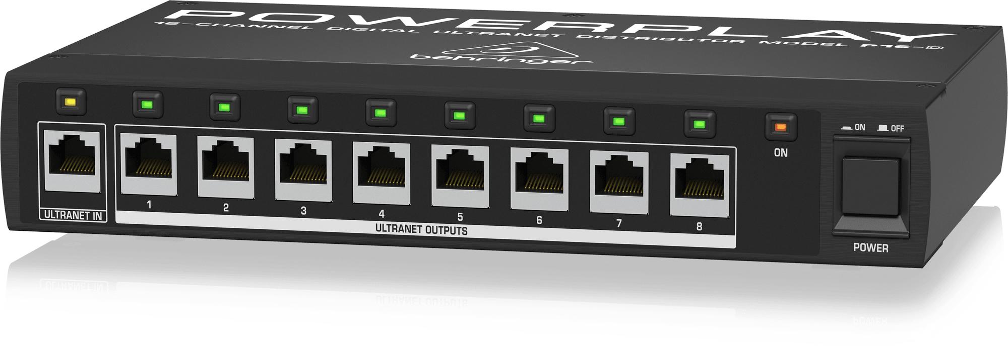 Behringer Powerplay P16D 16-channel Distribution Module (P16-D)  | BEHRINGER , Zoso Music