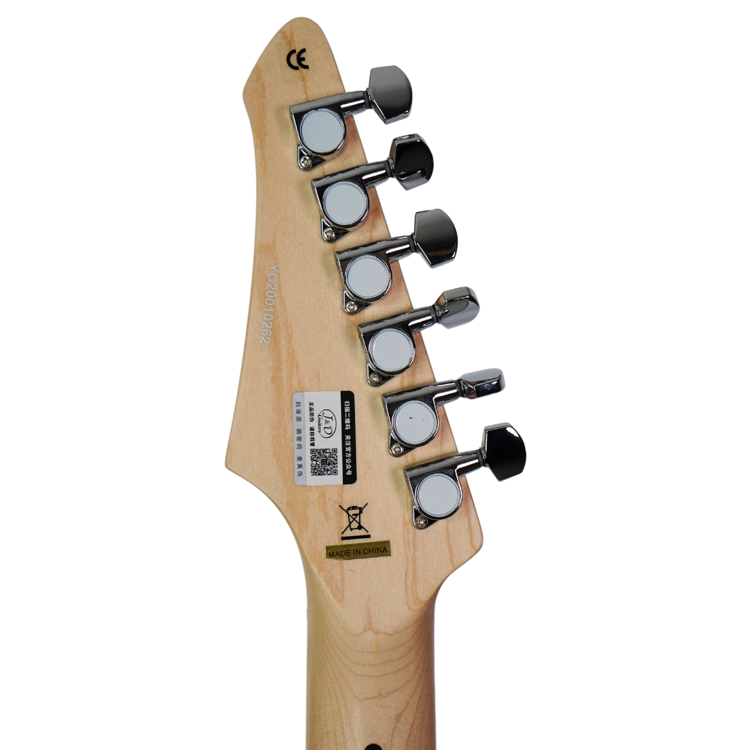 J&D ST STANDARD (STD) STRATOCASTER ELECTRIC GUITAR GREEN, J&D, ELECTRIC GUITAR, j-d-electric-guitar-st-std-gr, ZOSO MUSIC SDN BHD
