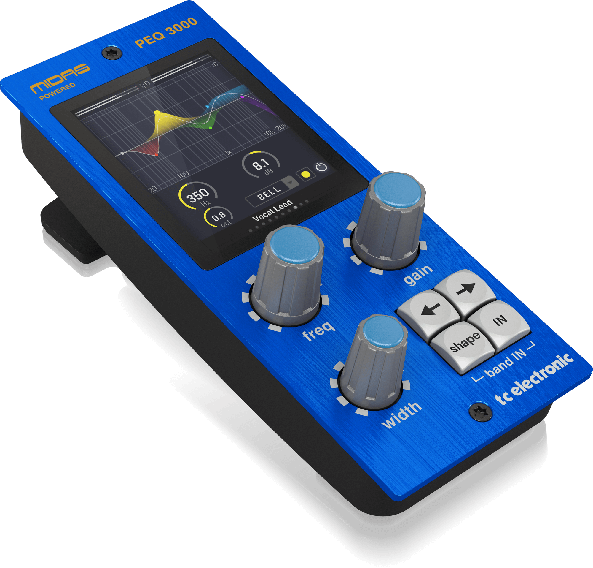 TC Electronic Midas-powered Parametric Channel Eq Plug-in With Optional Analog-feel Desktop Interface, TC ELECTRONIC, AUDIO PROCESSOR, tc-electronic-audio-processor-tc-peq-3000-dt, ZOSO MUSIC SDN BHD