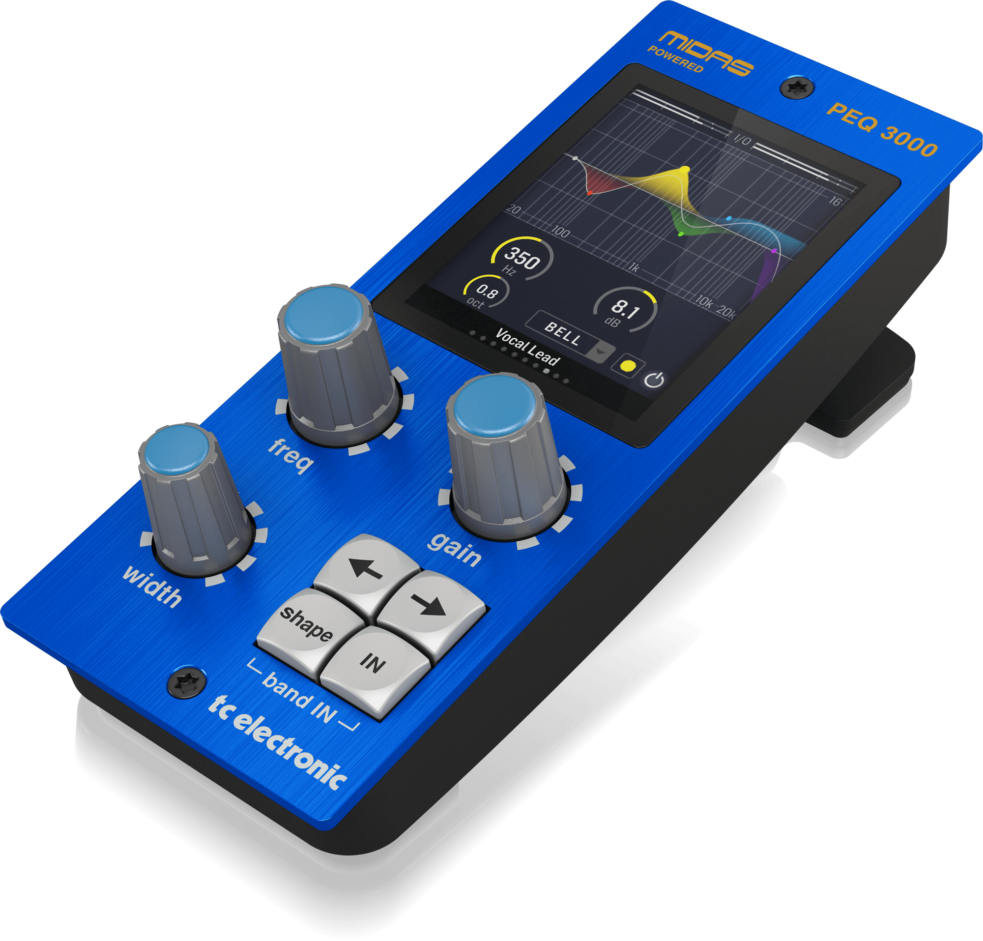 TC Electronic Midas-powered Parametric Channel Eq Plug-in With Optional Analog-feel Desktop Interface, TC ELECTRONIC, AUDIO PROCESSOR, tc-electronic-audio-processor-tc-peq-3000-dt, ZOSO MUSIC SDN BHD