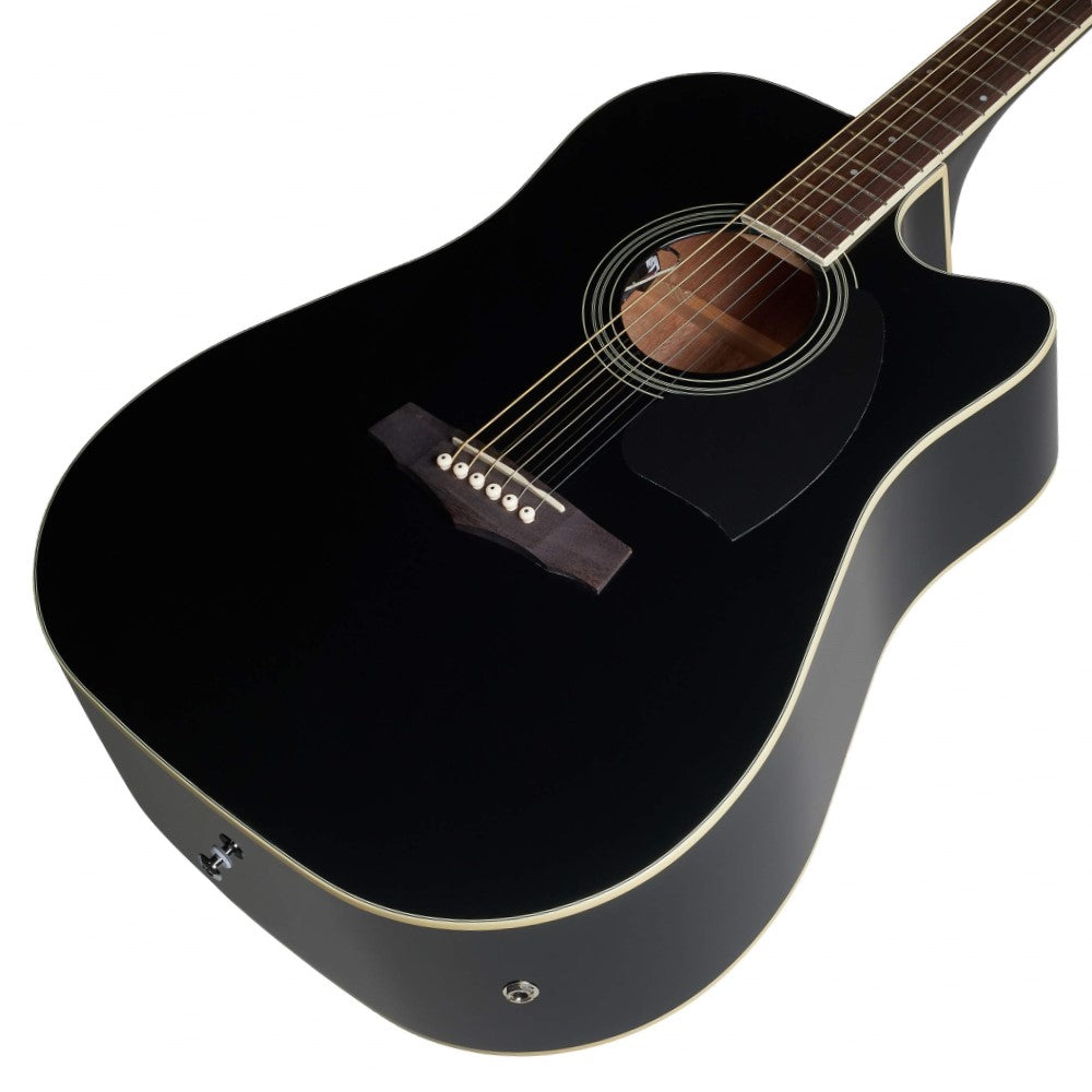 Ibanez Pf15ece Pf Series Acoustic Guitar Cutaway With Eq Bk (Black) |  IBANEZ |  ACOUSTIC GUITAR |  Zoso Music