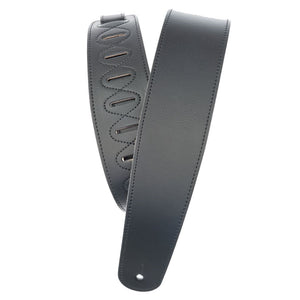 PLANET WAVES SOFT GARMENT LEATHER GUITAR STRAP, BLACK, PLANET WAVES, GUITAR & BASS ACCESSORIES, planet-waves-soft-garment-leather-strap-black, ZOSO MUSIC SDN BHD
