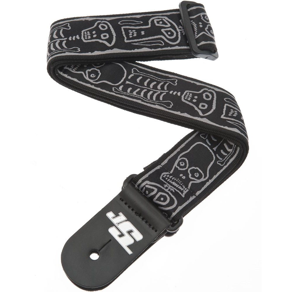 PLANET WAVES JOE SATRIANI GUITAR STRAP, SKULLS N BONES, PLANET WAVES, GUITAR & BASS ACCESSORIES, planet-waves-joe-satriani-strap-skulls-n-bones, ZOSO MUSIC SDN BHD