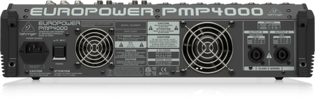 Behringer Europower PMP4000 16-channel 1600-Watt Powered Mixer (PMP-4000) | BEHRINGER , Zoso Music