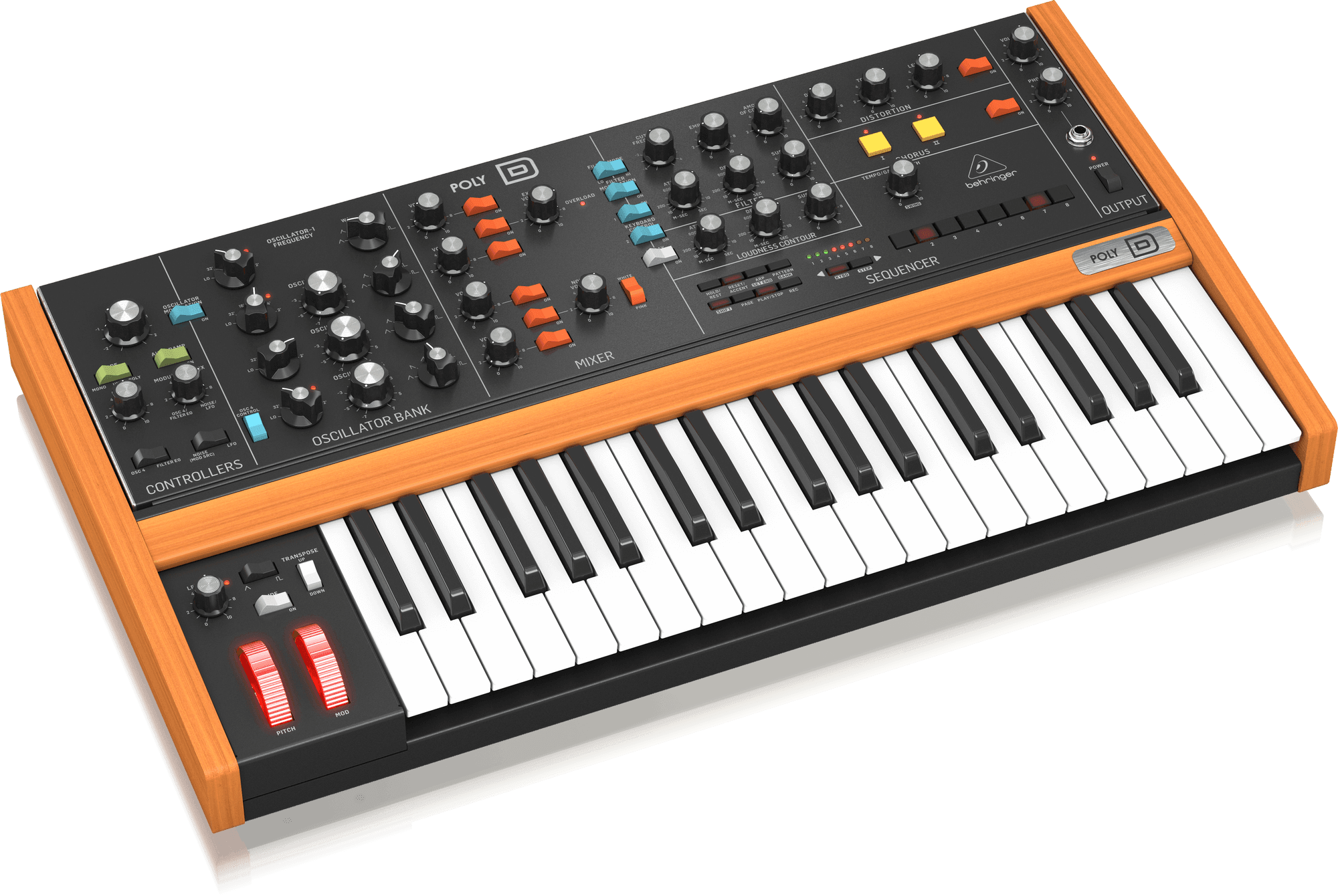 Behringer Poly D Polyphonic Analog Synthesizer (PolyD / Poly-D) | BEHRINGER , Zoso Music