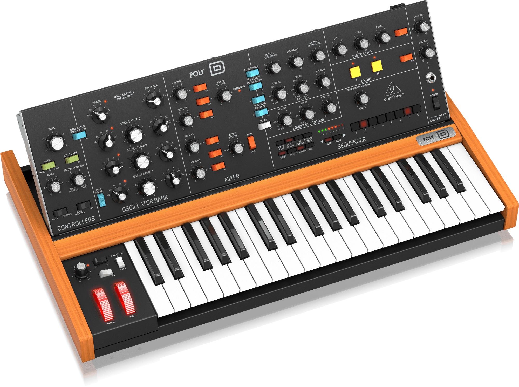 Behringer Poly D Polyphonic Analog Synthesizer (PolyD / Poly-D) | BEHRINGER , Zoso Music