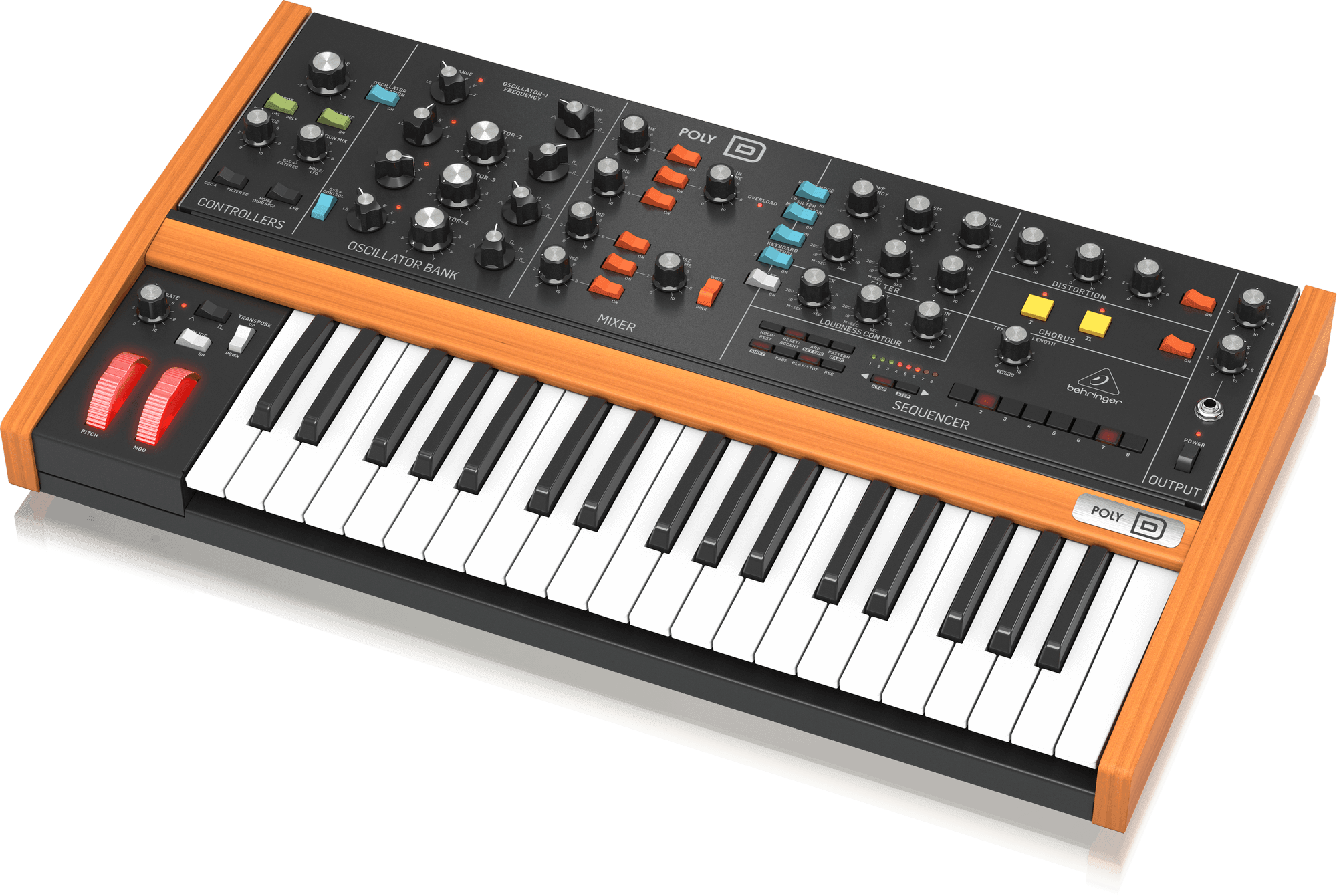 Behringer Poly D Polyphonic Analog Synthesizer (PolyD / Poly-D) | BEHRINGER , Zoso Music