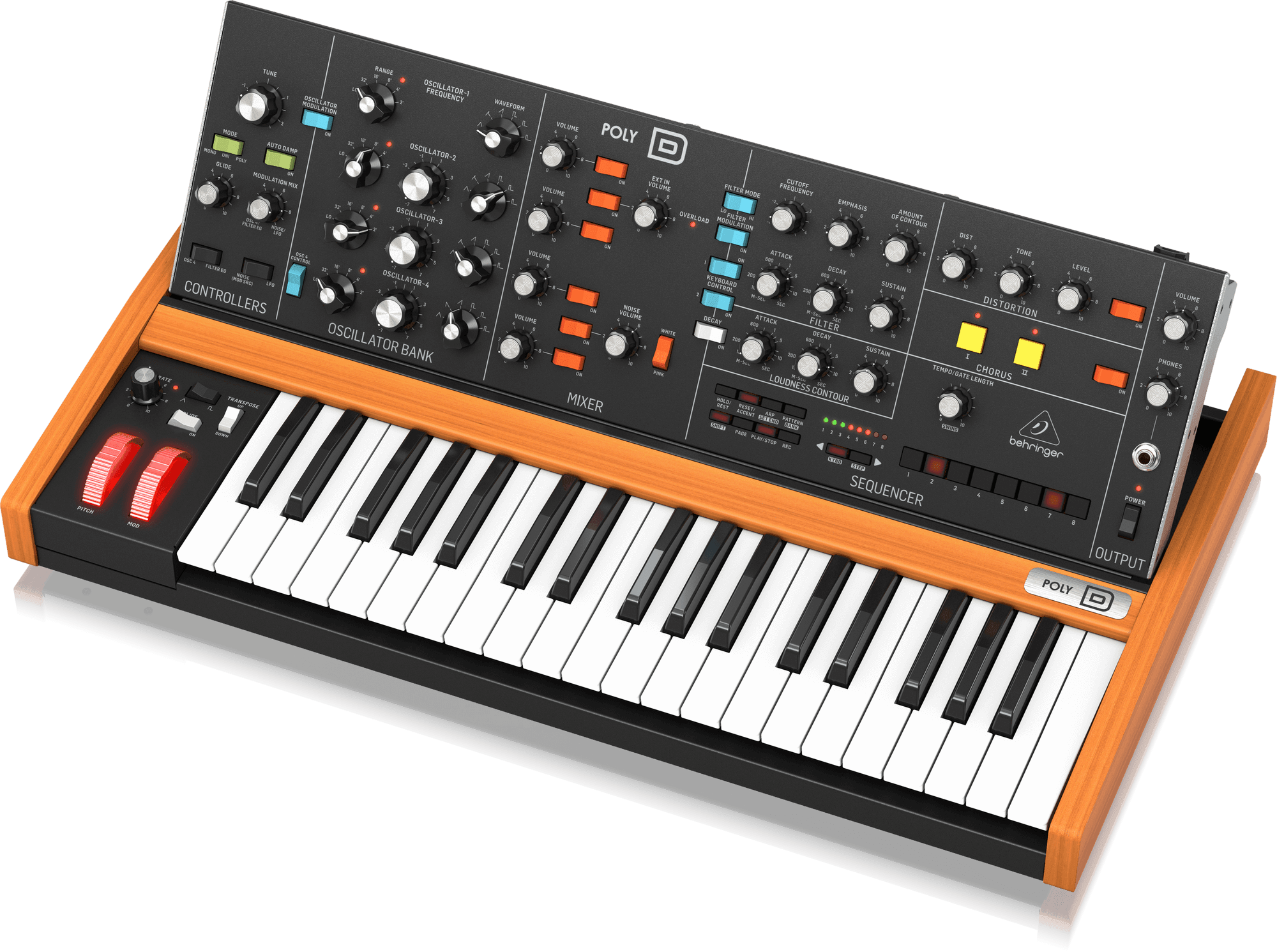 Behringer Poly D Polyphonic Analog Synthesizer (PolyD / Poly-D) | BEHRINGER , Zoso Music