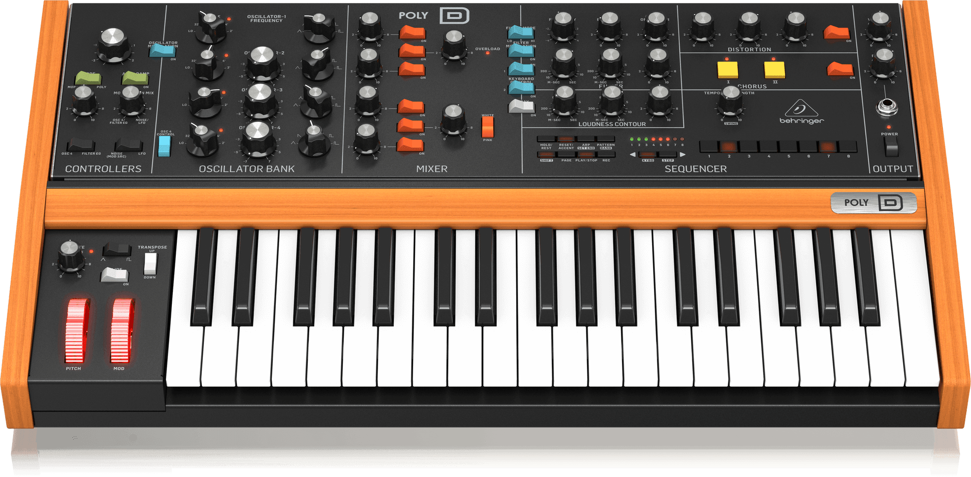 Behringer Poly D Polyphonic Analog Synthesizer (PolyD / Poly-D) | BEHRINGER , Zoso Music
