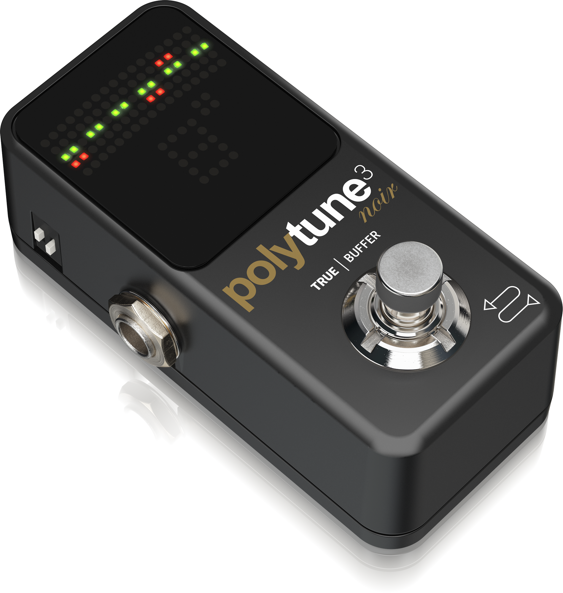 TC Electronic Polytune 3 Noir Tiny Polyphonic Tuner With Multiple Tuning Modes And Built-in Bonafide Buffer, TC ELECTRONIC, TUNER & METRONOME, tc-electronic-tuner-metronome-tc-polytune-3-noir, ZOSO MUSIC SDN BHD