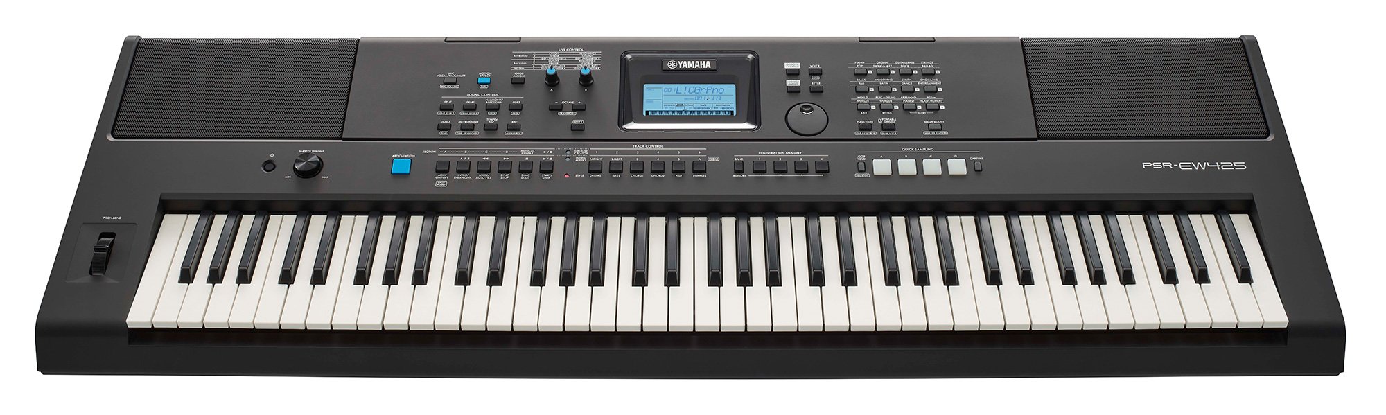 Yamaha PSR-EW425 76-key Portable Keyboard |  YAMAHA MUSIC |  KEYBOARD-PORTABLE |  Zoso Music