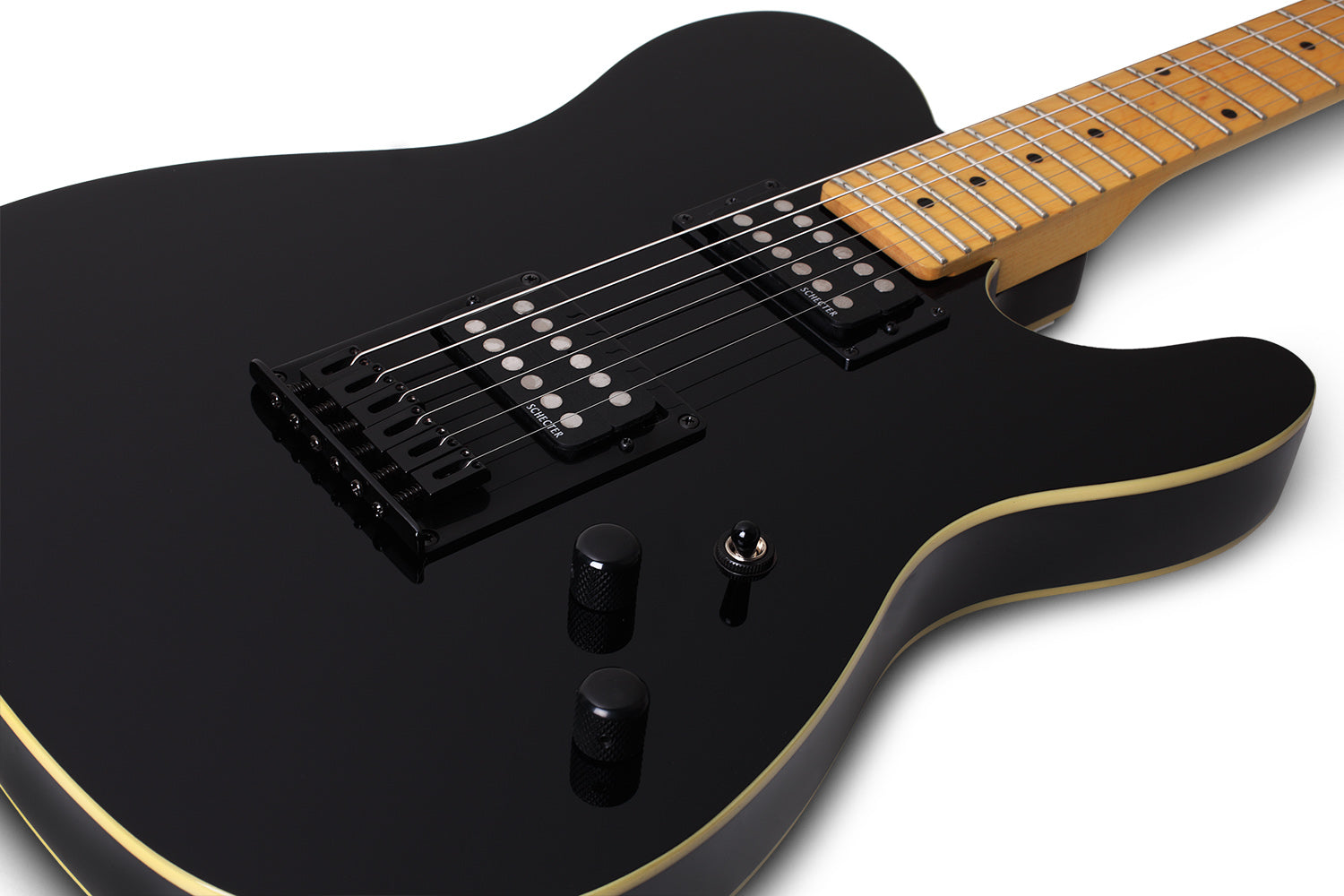 SCHECTER PT ELECTRIC GUITAR - GLOSS BLACK (2140) MADE IN INDONESIA, SCHECTER, ELECTRIC GUITAR, schecter-electric-guitar-pt-gb, ZOSO MUSIC SDN BHD