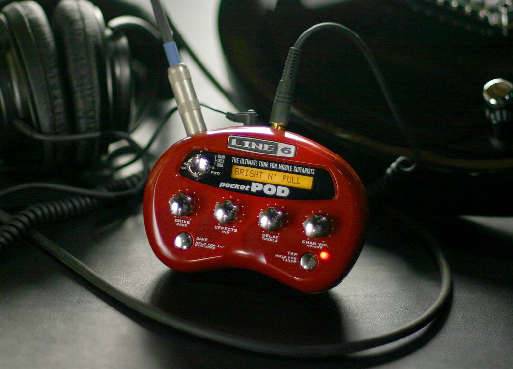 Line 6 POCKET POD GUITAR AMP EMULATOR, LINE 6, PEDAL & EFFECTS ACCESSORIES, line-6-pocket-pod-guitar-amp-emulator, ZOSO MUSIC SDN BHD