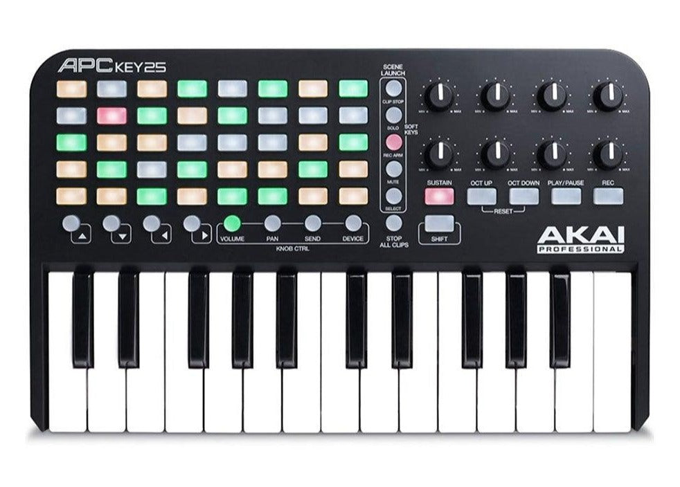Akai Professional APC Key 25 25-key Controller Keyboard for Ableton Live | AKAI PROFESSIONAL , Zoso Music