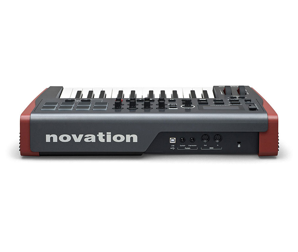 Novation Impulse 25 Usb Midi Controller Kb 2 Octave, Touch Sensitive Controls, Led Light Rings |  NOVATION |  MIDI CONTROLLER |  Zoso Music