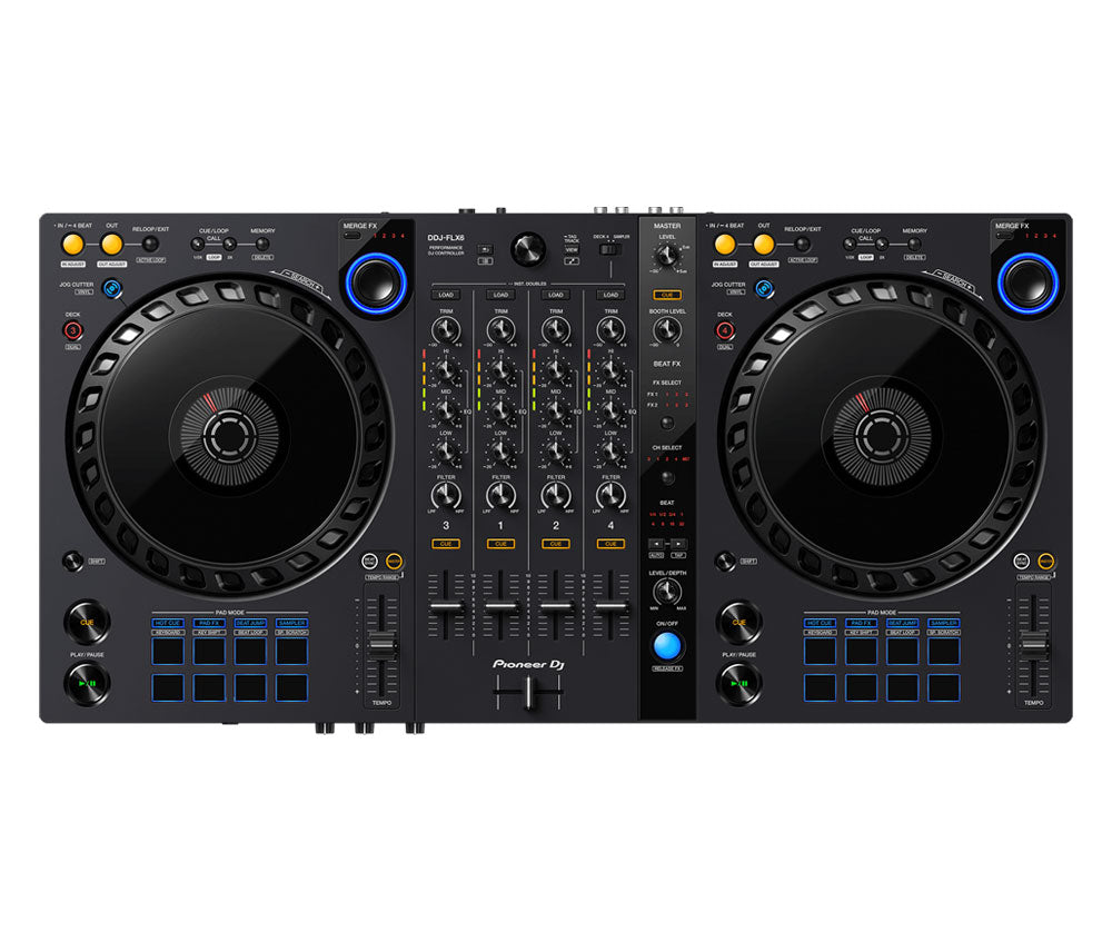 PIONEER DJ DDJ-FLX6 4 CHANNEL RECORDBOX AND SERATO DJ CONTROLLER, PIONEER, DJ GEAR, pioneer-dj-gear-ddj-flx6, ZOSO MUSIC SDN BHD