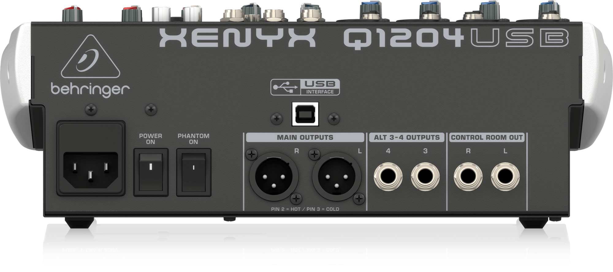 Behringer XENYX Q1204USB Mixer with USB | BEHRINGER , Zoso Music