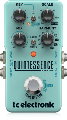 TC Electronic Quintessence Harmony Exceptional Dual-voiced Intelligent Harmonizer With Groundbreaking Mash Footswitch, TC ELECTRONIC, EFFECTS, tc-electronic-effects-tc-quintessence-harmony, ZOSO MUSIC SDN BHD