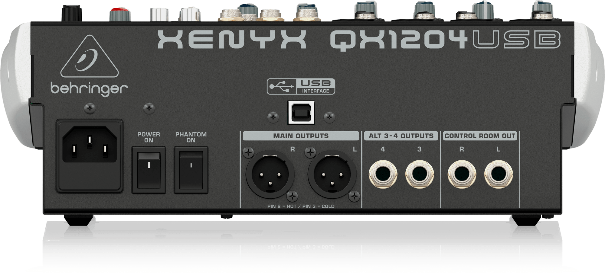 Behringer Xenyx QX1204USB Mixer with USB and Effects (Xenyx-QX1204USB) | BEHRINGER , Zoso Music